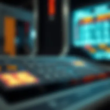 A digital random number generator on a sleek interface