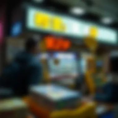 Revenue structure of lottery outlets