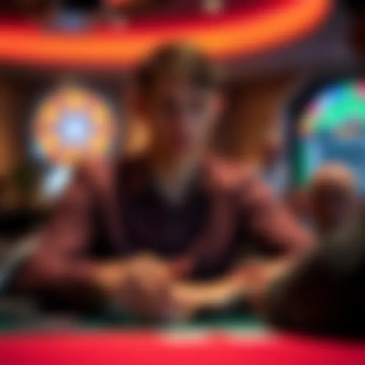 Visual representation of secure gambling practices