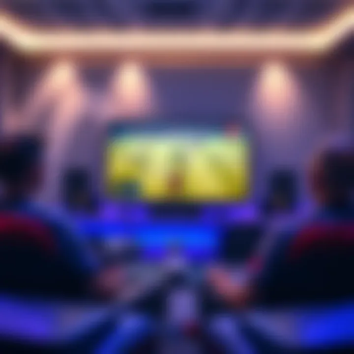 A digital setup for streaming soccer matches