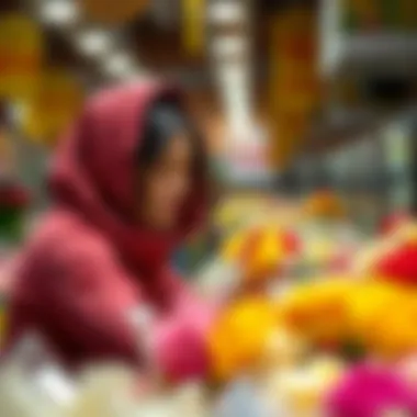 Social impact of flower-selling lottery