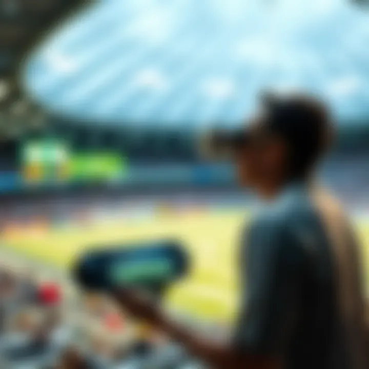 Modern technology in sports viewing