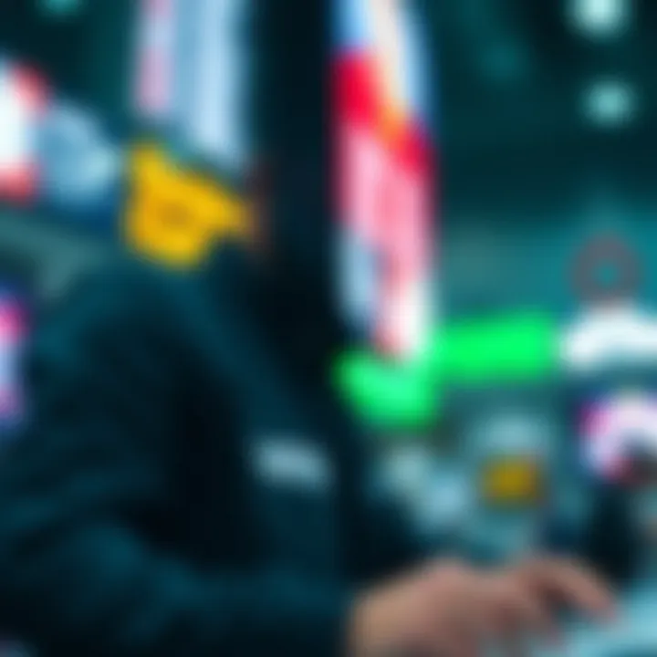 An infographic showcasing technological advancements in vote counting