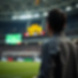 Conceptual illustration of free broadcasting in betting