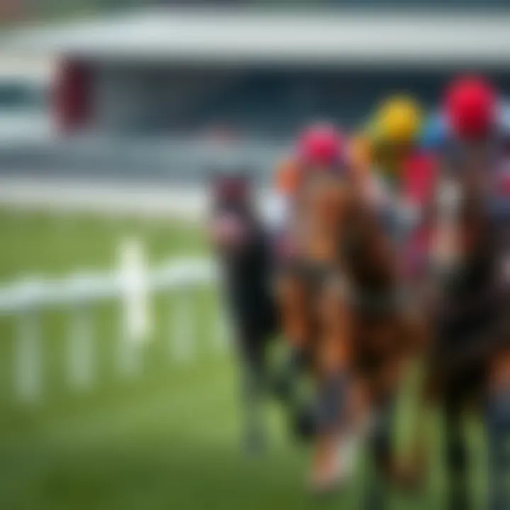 A strategic diagram highlighting betting strategies used in horse racing.