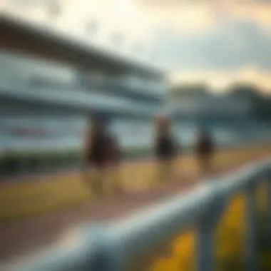 Exploring the Digital Landscape of Horse Racing Virtual horse racing track showcasing digital elements