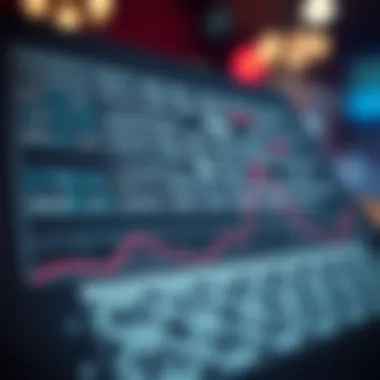 Graph of winning number patterns