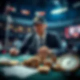 Conceptual representation of financial strategies in betting