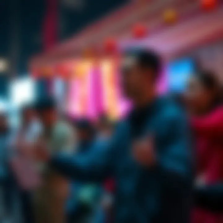 Visual representation of community engagement related to Wish Lotto.