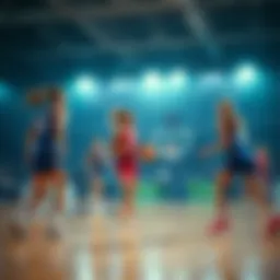 Analysis of team performances in women's basketball