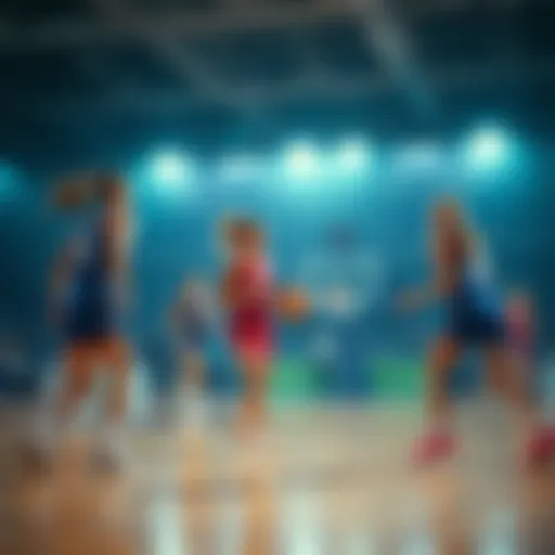 Analysis of team performances in women's basketball