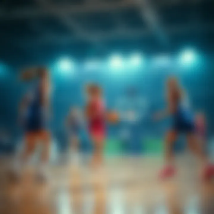 Analysis of team performances in women's basketball