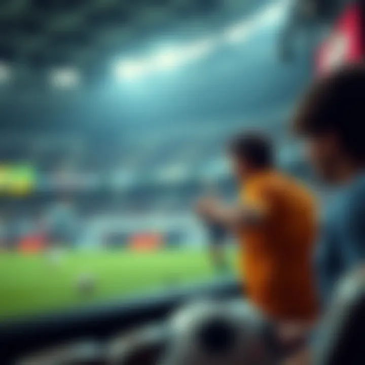 Visual representation of betting strategies